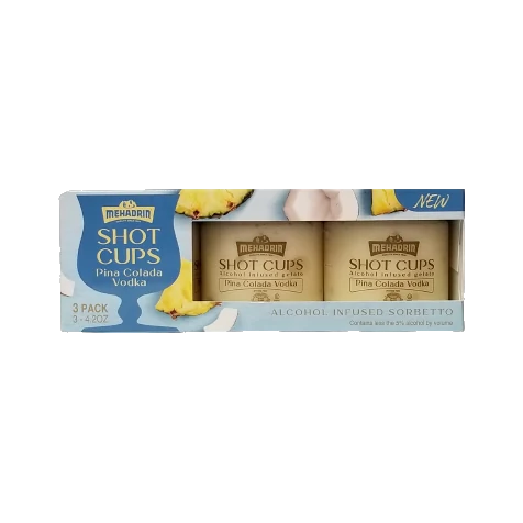 Shot Cups Pina Colada