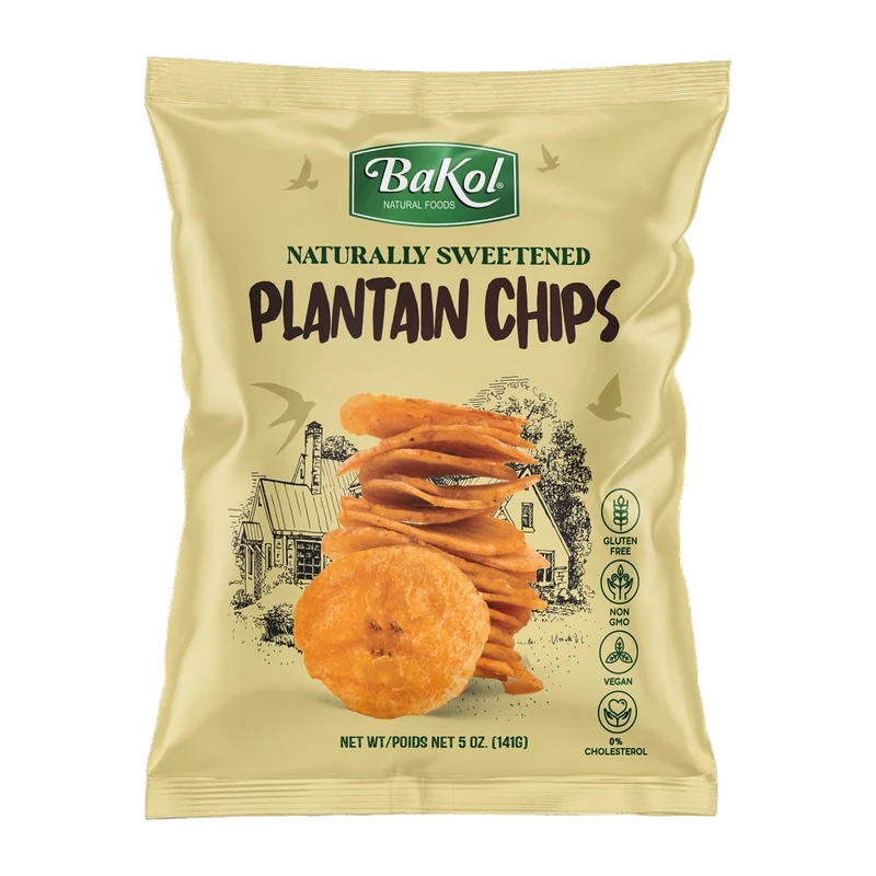 Naturally Sweetened Plantain Chips