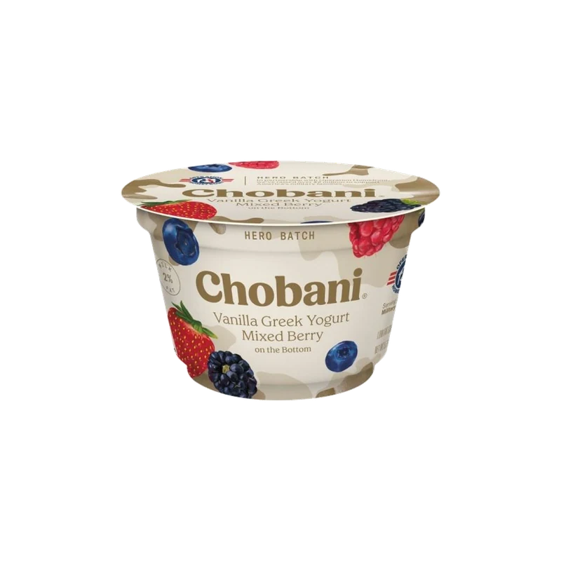 Greek 2% Vanilla Mix Berry