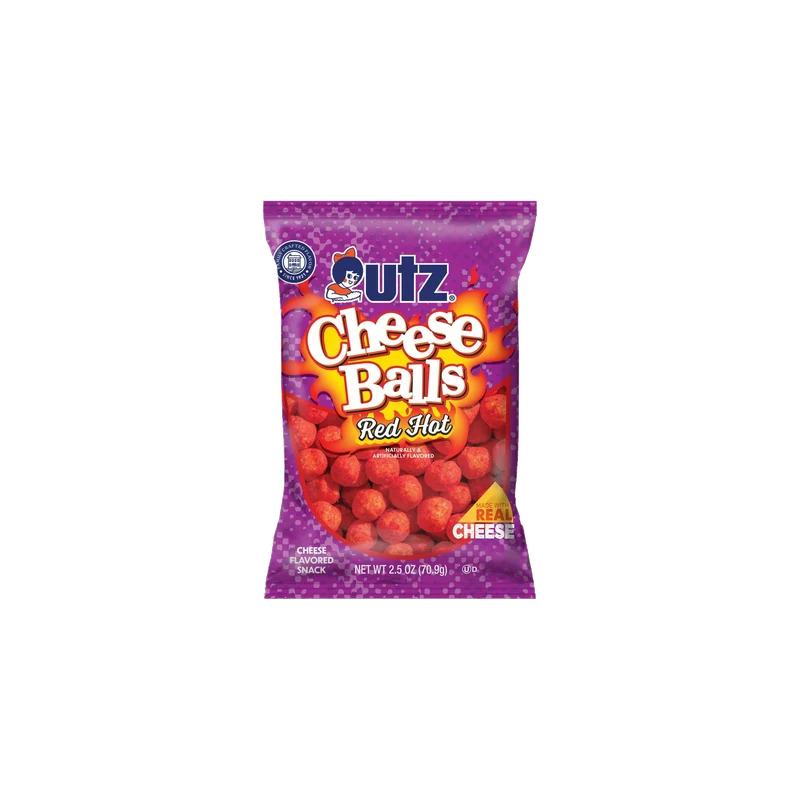 Cheese Balls Red Hot