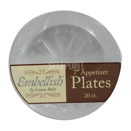 7" Plastic Appetizer Plates