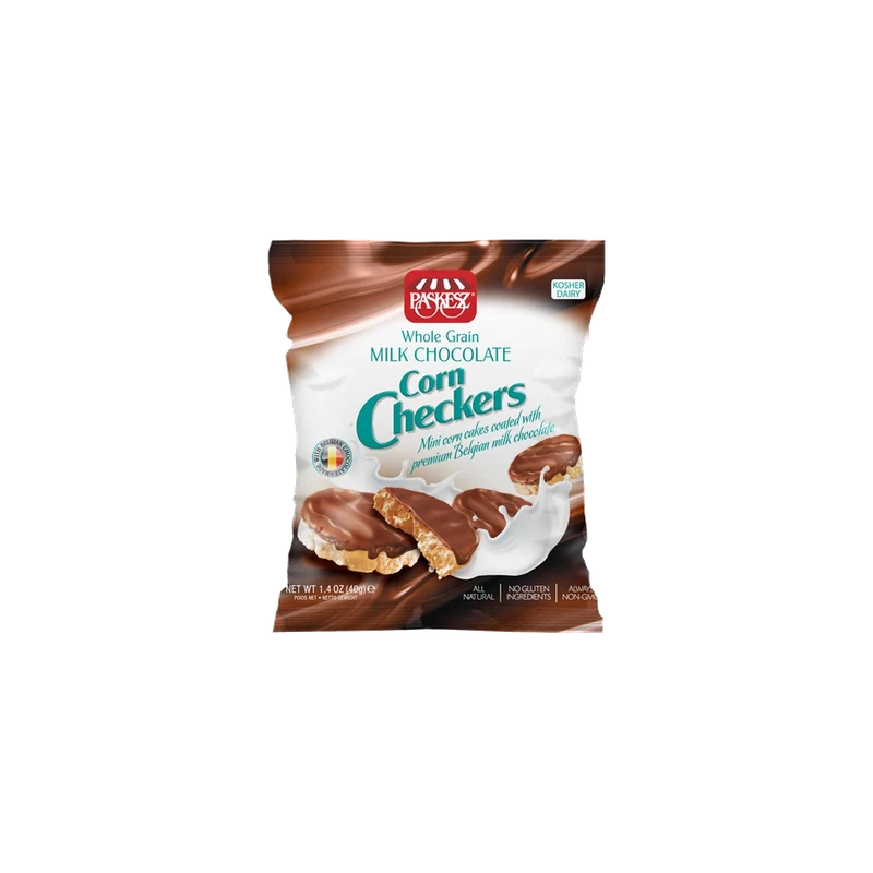 Milk Chocolate Corn Checkers