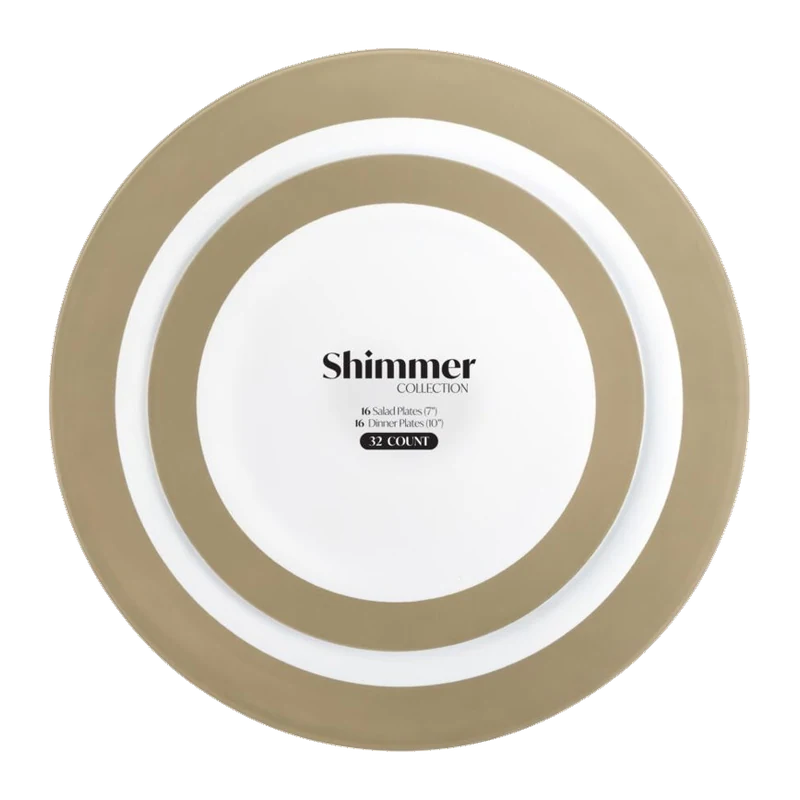 Plates Combo Shimmer Collection