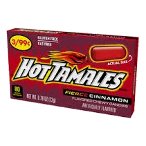 Hot Tamales Cinnamon Chewy Candy