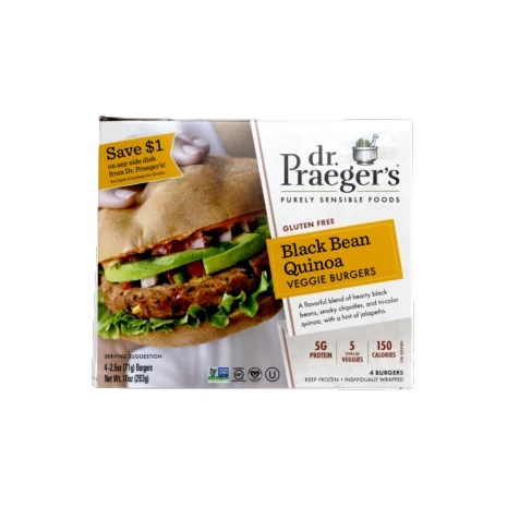 Veggie Burger Black Bean Quinoa