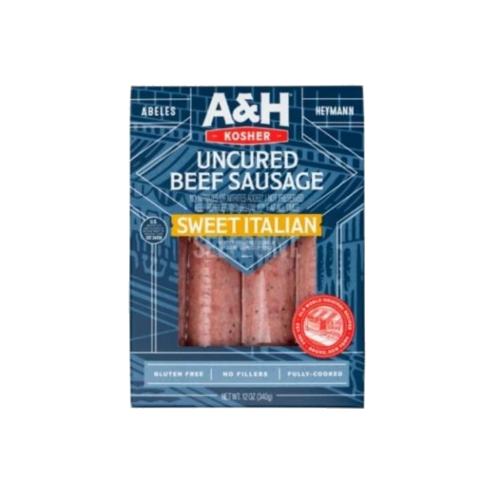 Beef Sausage Sweet Italian