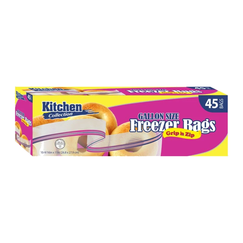 Freezer Bags Grip N Zip Gallon