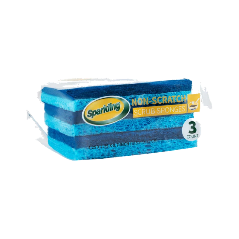Non-Scratch Scrub Sponges