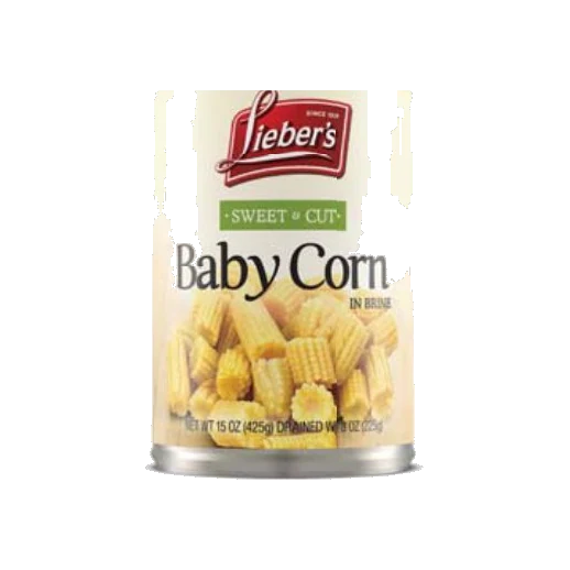 Baby Corn Cut