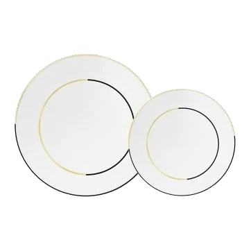 Plates Combo Fusion Gold/Black/White