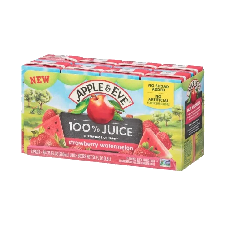 Strawberry Watermelon Juice Boxes