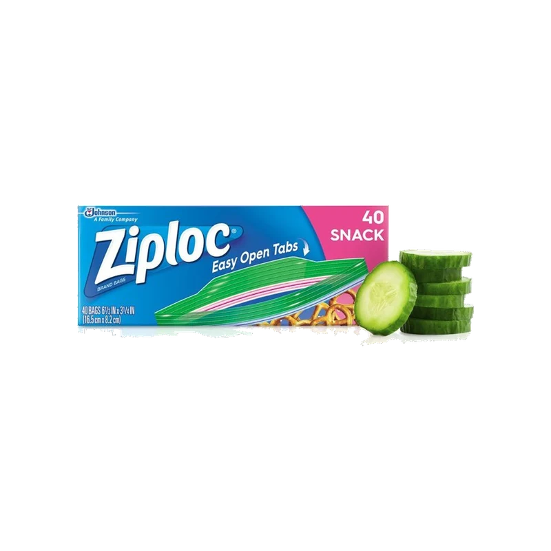 Ziploc Snack 40ct