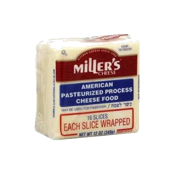 White American Cheese Slices