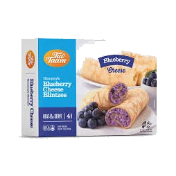Cheese & Blueberry Blintzes