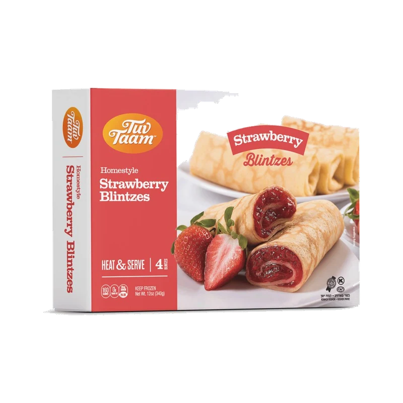 Strawberry Blintzes