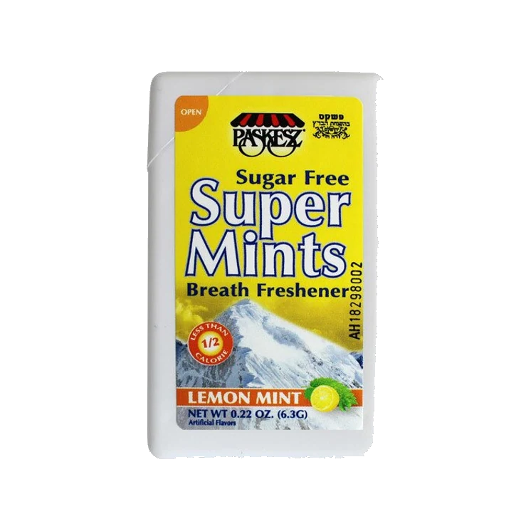 Super Mints Lemon Sugar Free