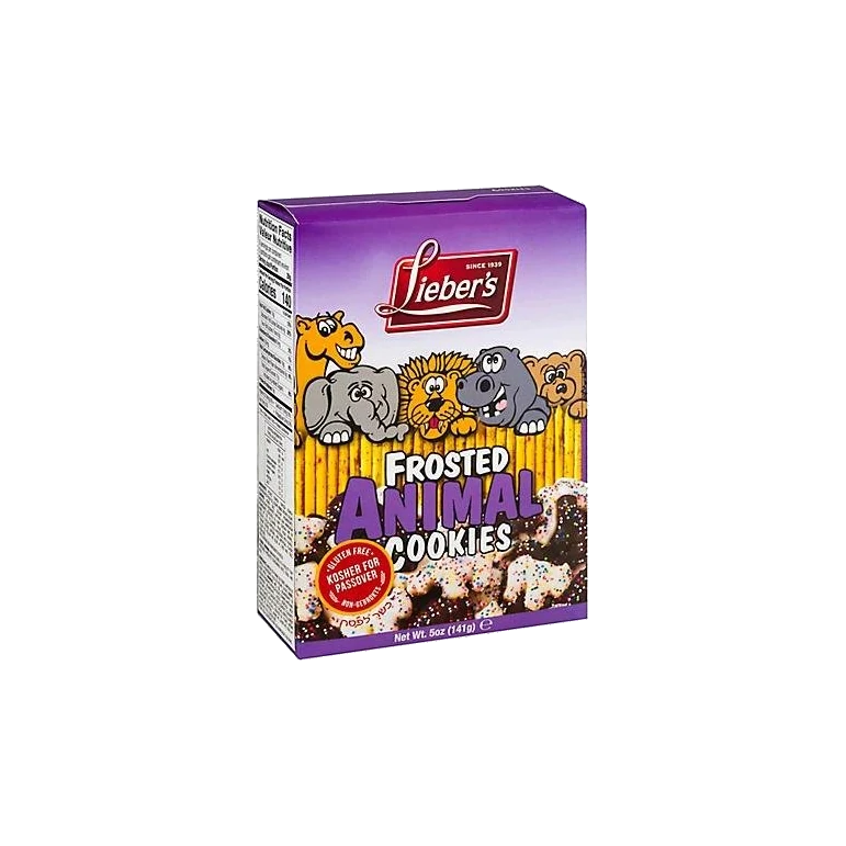 Frosted Animal Cookies