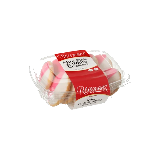Mini Pink & White Cookies