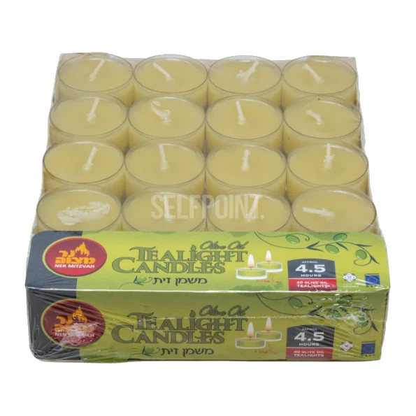 Tealights Olive Oil