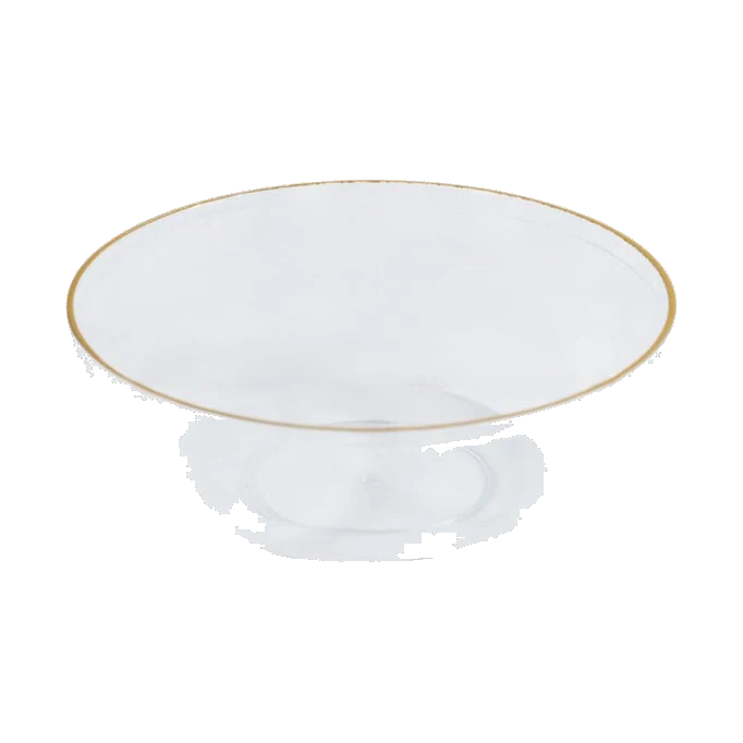 Bowls Clear Gold 6 oz