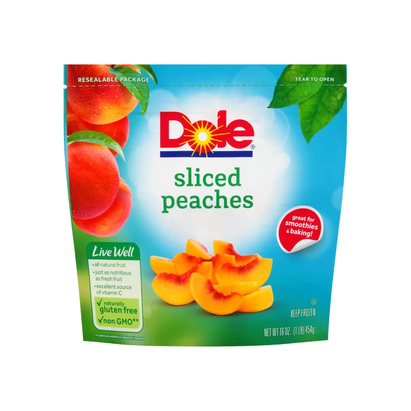 Frozen Sliced Peaches