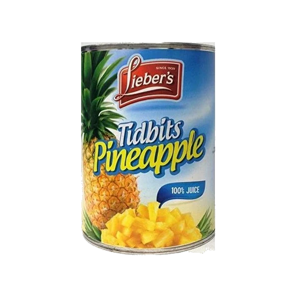 Pineapple Tidbits 100% Juice