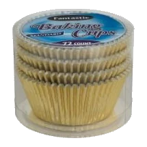 Baking Cups Stand Gold