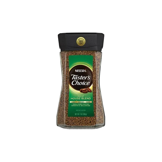 Taster's Choice Decaf Glass