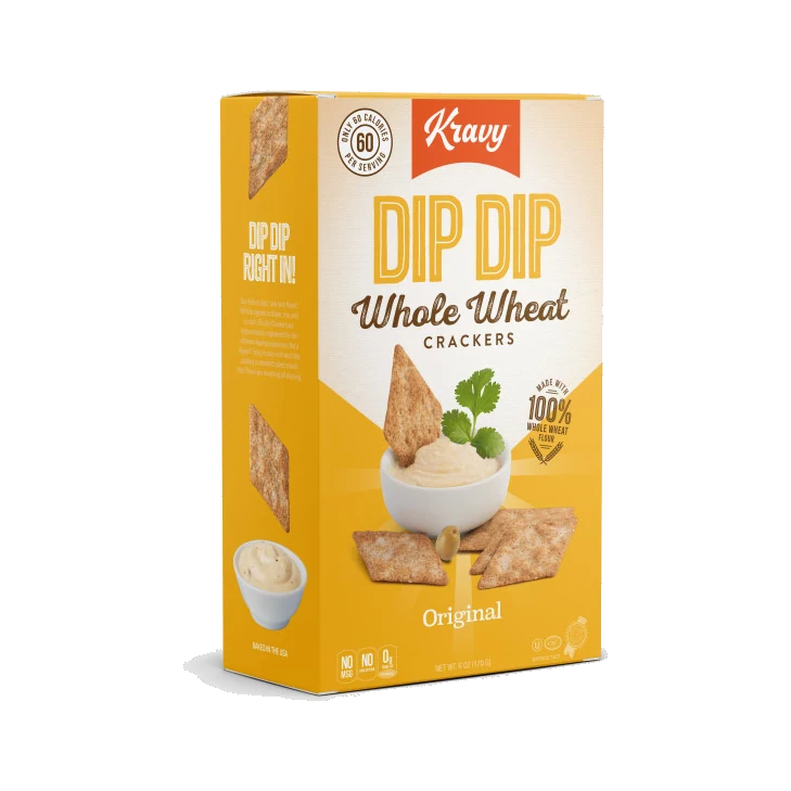 Dip Dip Crackers Whole Wheat Original