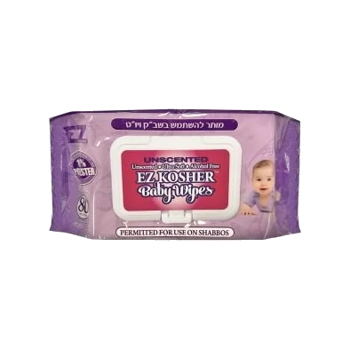 EZ Kosher Wipes Unscented