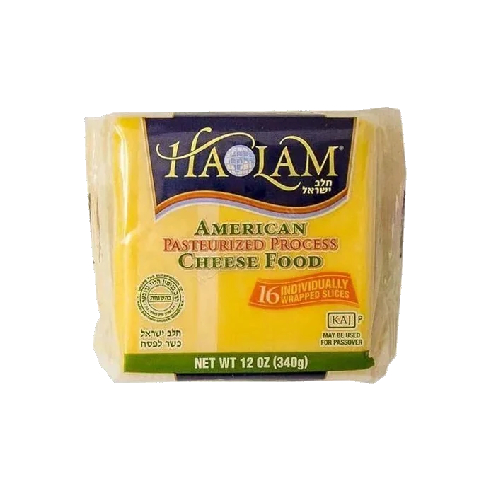 Yellow American Cheese Slices