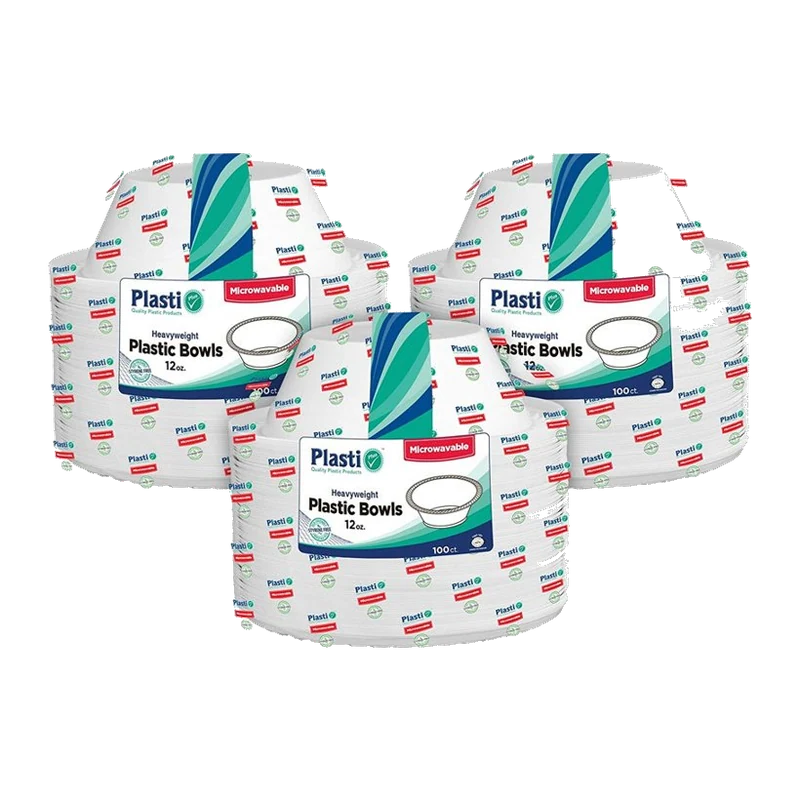 12 Bowls Plastic