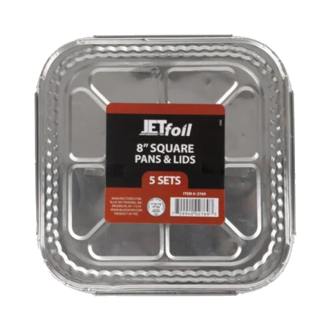 8" Square Pan with Lid