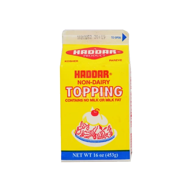 Non-Dairy Whip Topping