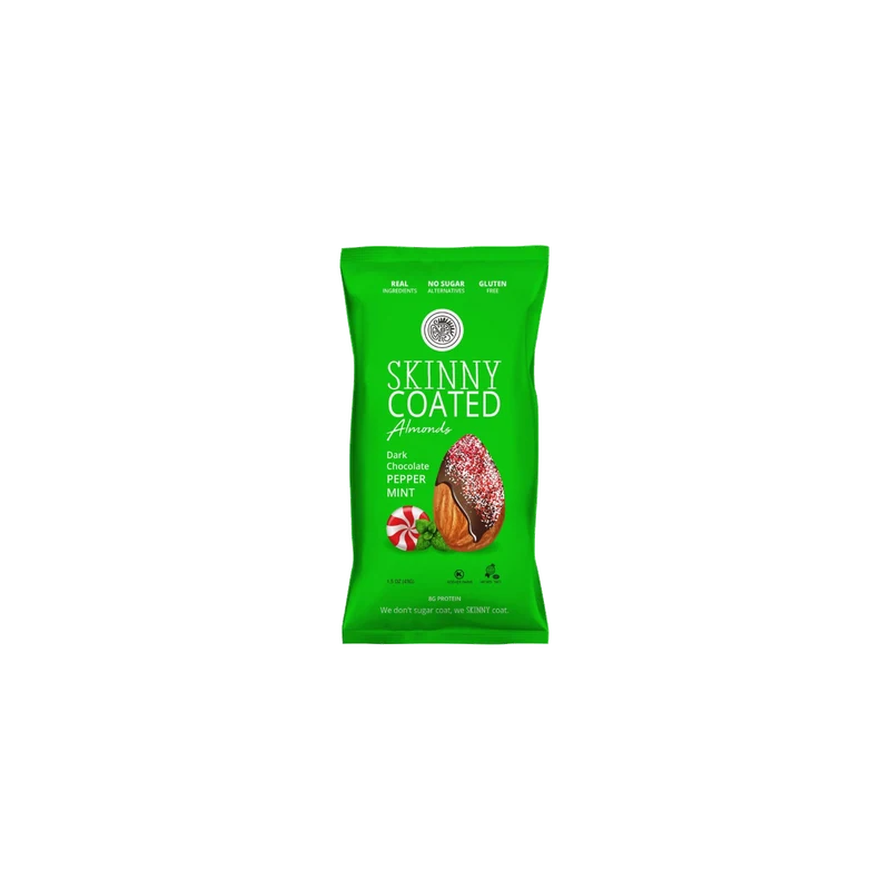 Skinny Coated Almonds Peperm