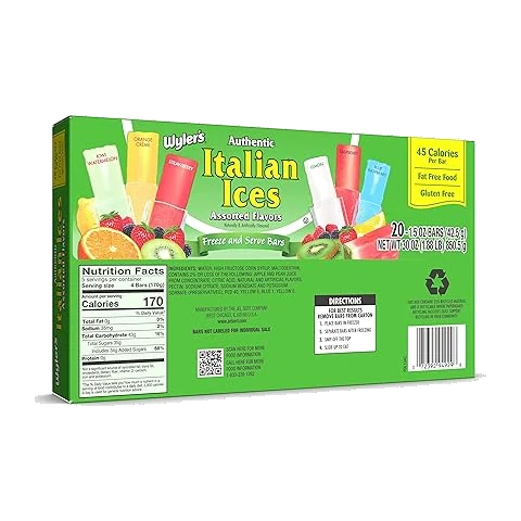 Italian Ices, Assorted