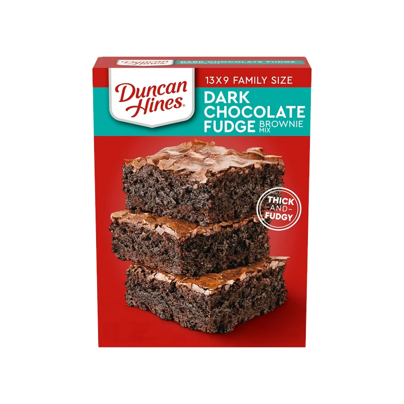 Duncan Hines Dark Chocolate Fudge Brownie Mix