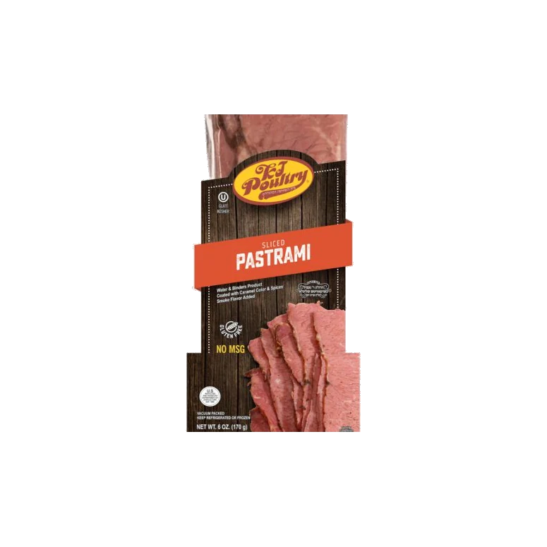 Sliced Pastrami