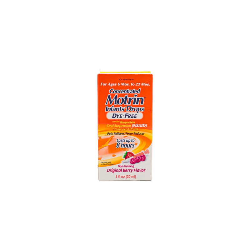 Infant Motrin Dye Free