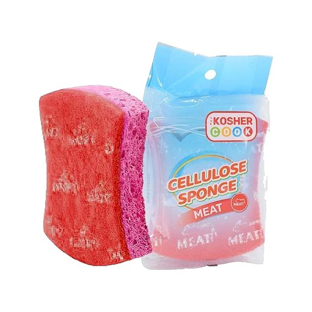 Cellulose Sponge Meat Red