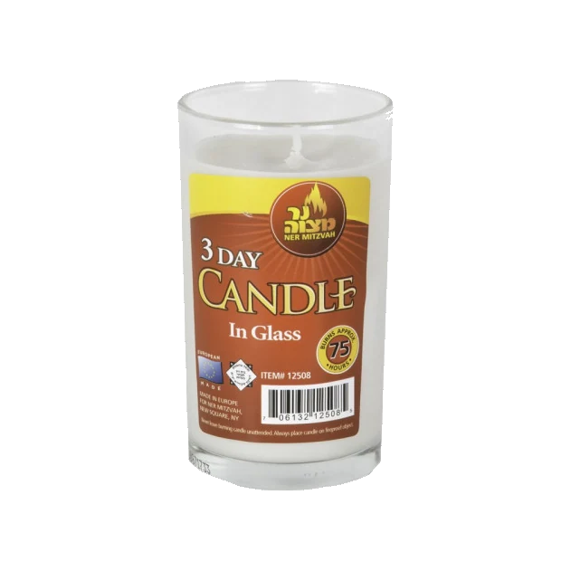 3 Day Memorial Candle