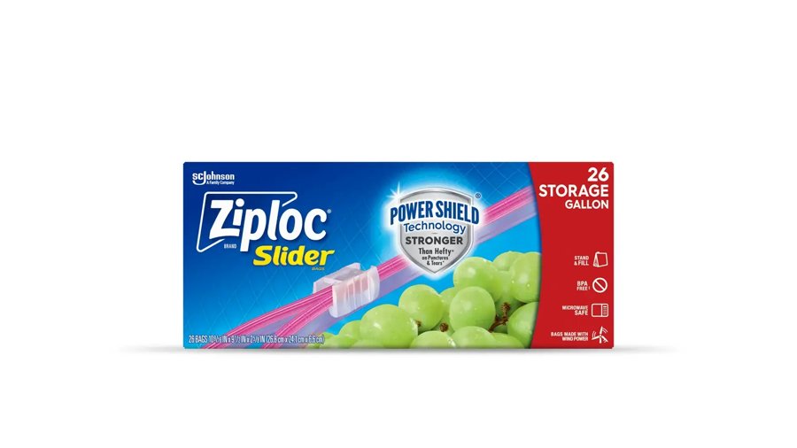 Ziploc Storage gal Slider
