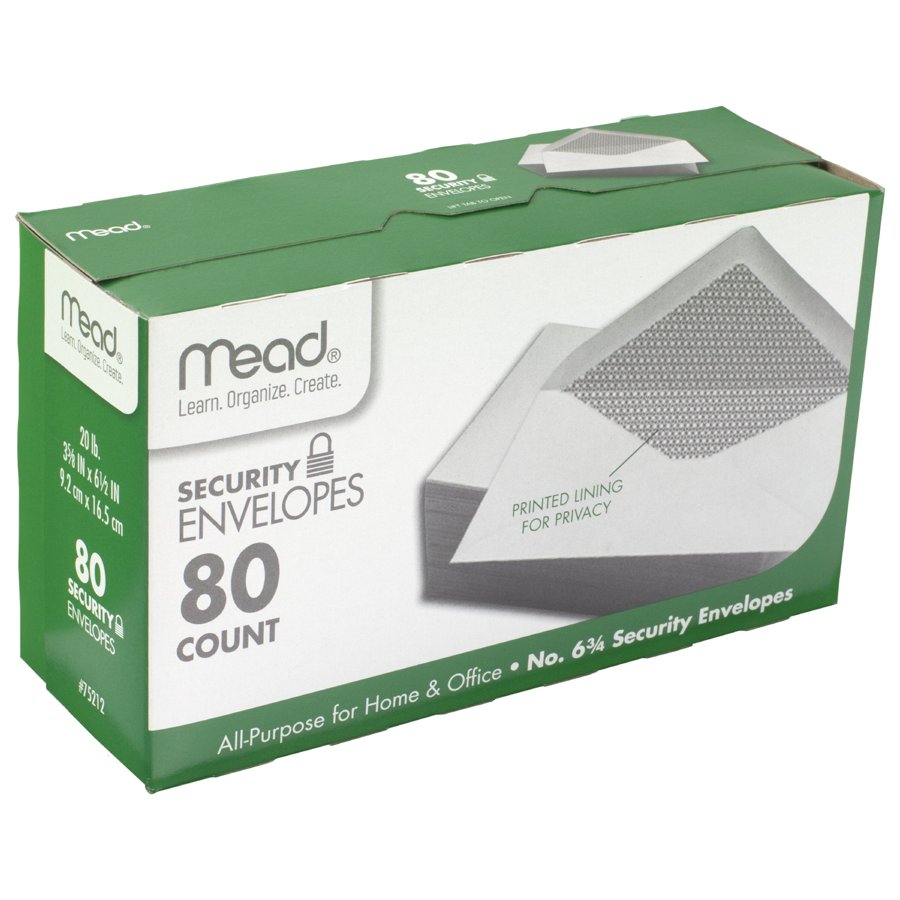 Mead 80 Envelopes