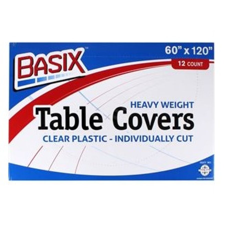 Table Covers Clear 60 X 120