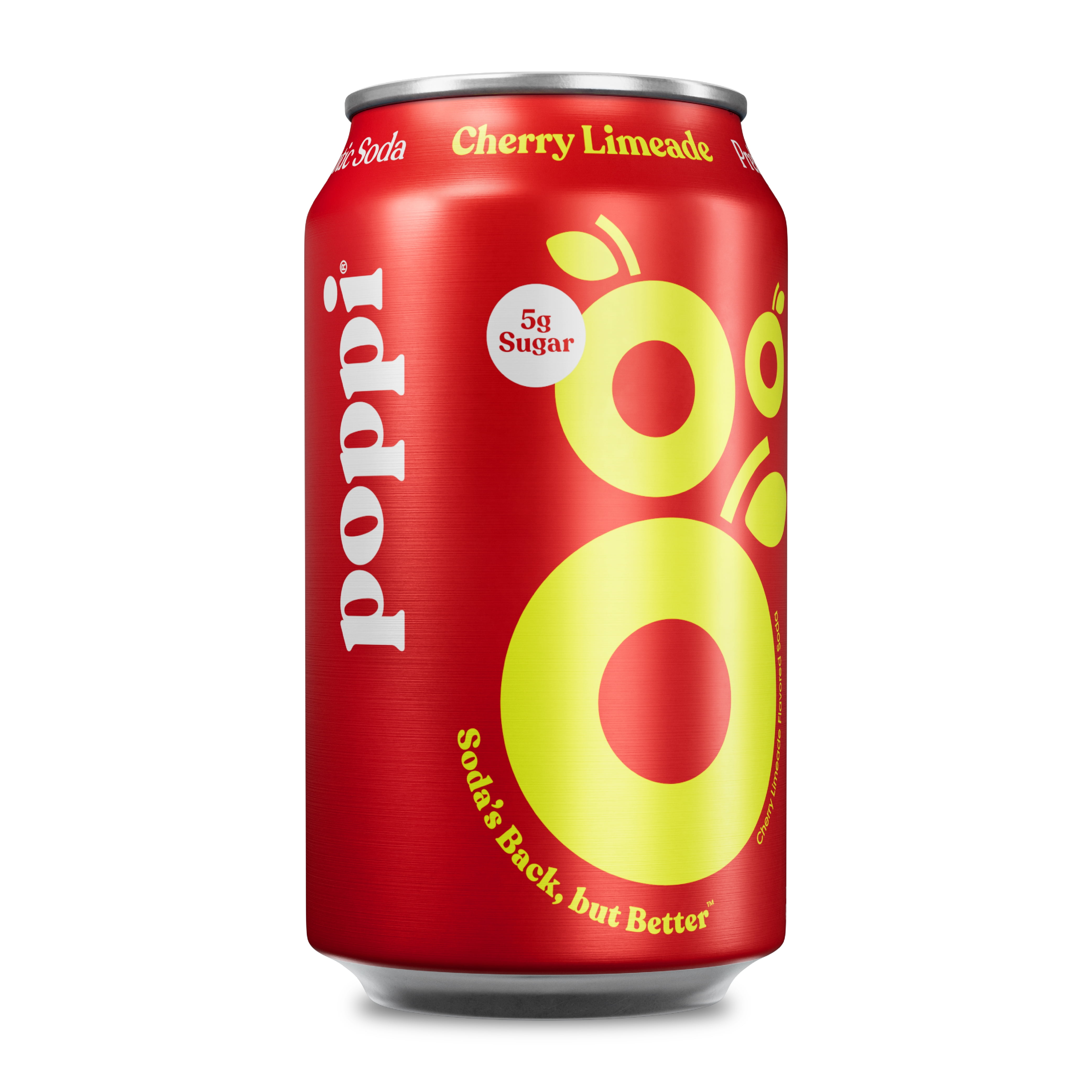 Cherry Lime Prebiotic Soda