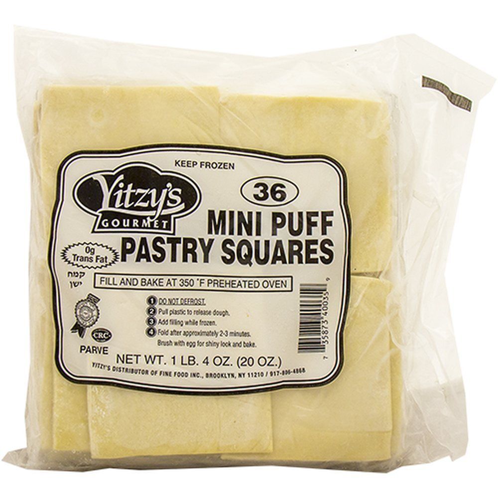 Mini Puff Pastry Squares 36 Ct