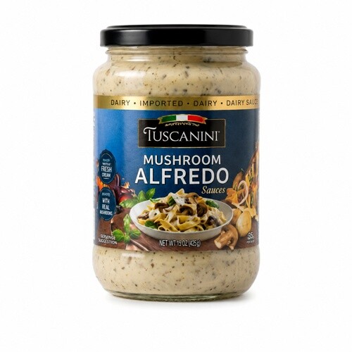 Mushroom Alfredo Sauce