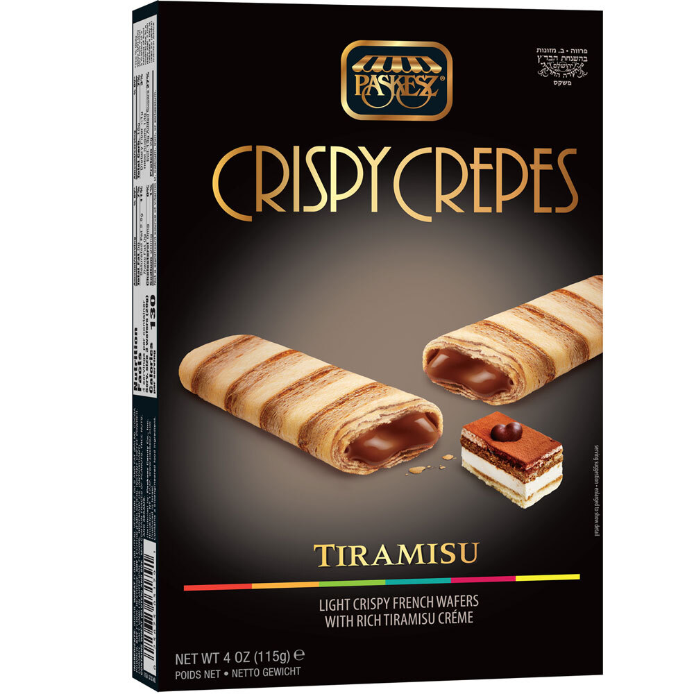 Crispy Crepes Parve Tiramisu