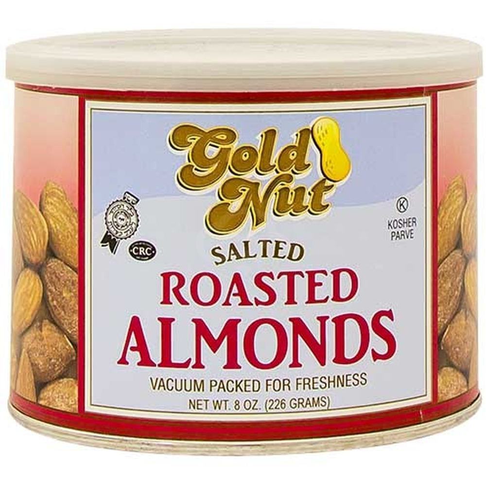 Almonds Roasted Salted Cans