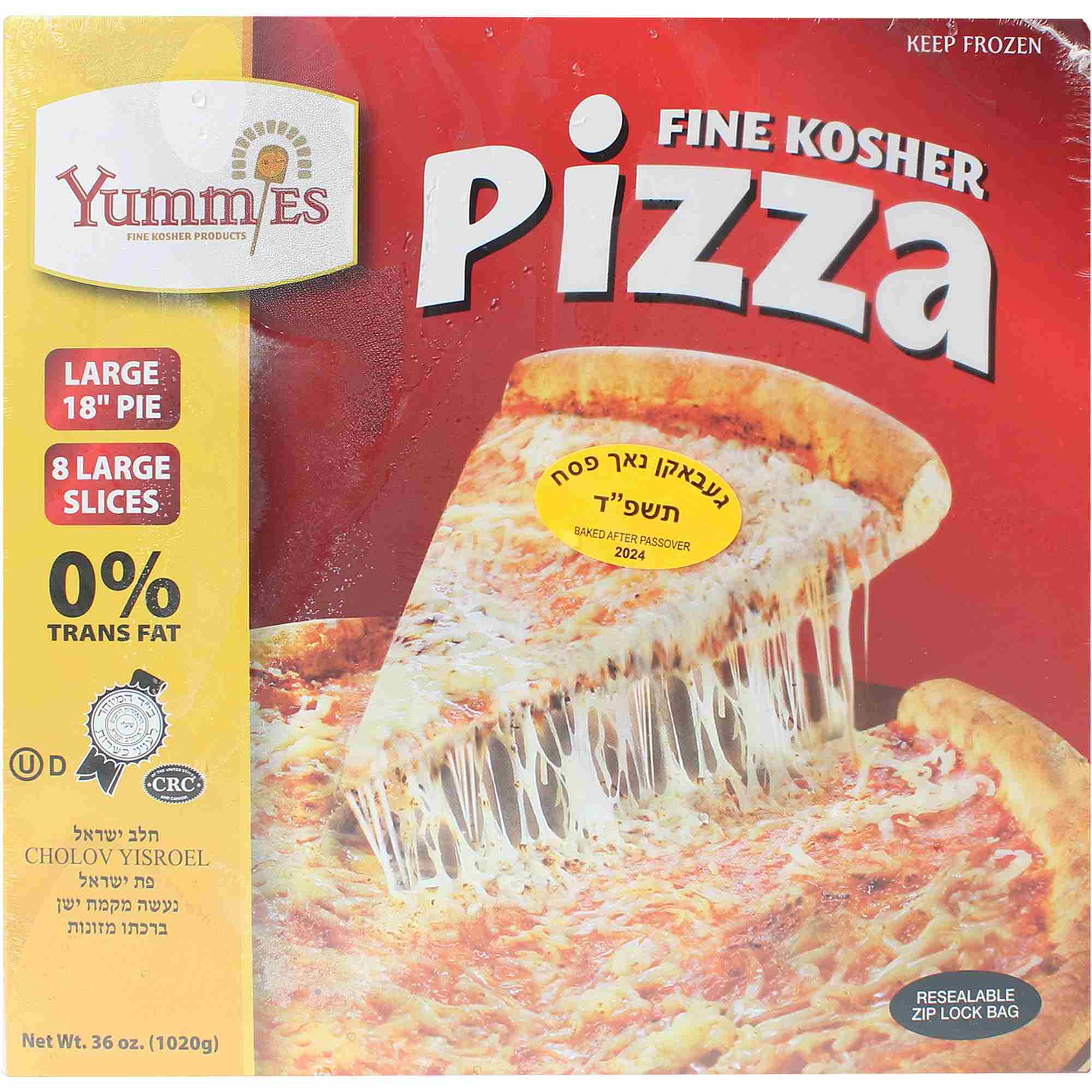 Pizza 8 Slice Yummie's